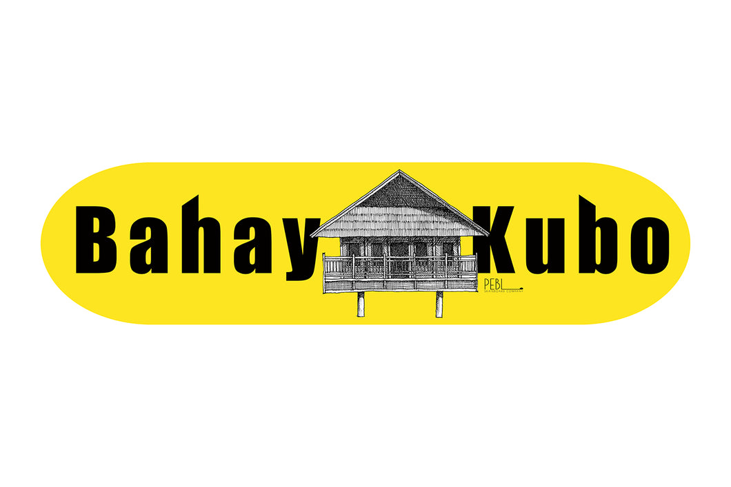 Pebl Skateboard Co. - Bahay Kubo Skateboard (LOW STOCK!)