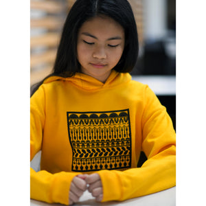 •Modern Island• Youth Hoodie - Gold