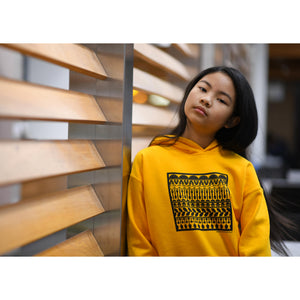 •Modern Island• Youth Hoodie - Gold